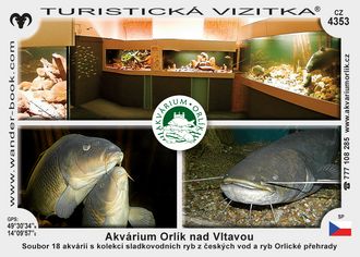Turistická vizitka - Akvárium Orlík