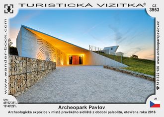 Turistická vizitka - Archeo Park Pavlov