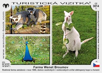 Turistická vizitka - Farma Wenet