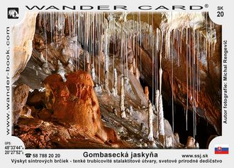 Turistická vizitka - Gombasecká jaskyňa