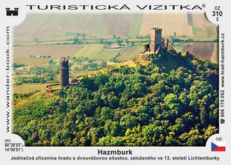Turistická vizitka - Hrad Hazmburk