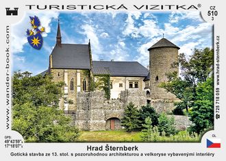 Turistická vizitka - Hrad Šternberk