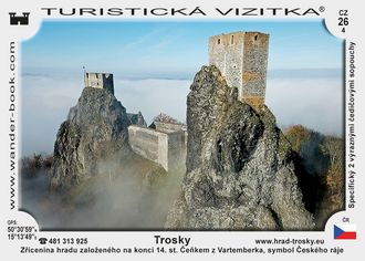 Turistická vizitka - Hrad Trosky