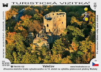 Turistická vizitka - Hrad Valečov