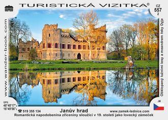 Turistická vizitka - Janův hrad (Janohrad)