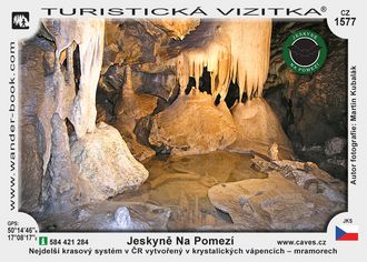 Turistická vizitka - Jeskyně Na Pomezí