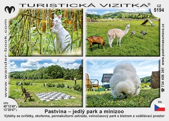 Turistická vizitka - Pastvina - Minizoo a jedlý park