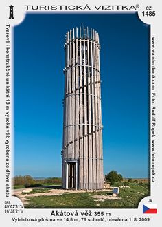 Turistická vizitka - Rozhledna Výhon (Akátová věž)