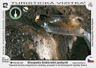 Turistická vizitka - Sloupsko-Šošůvské jeskyně