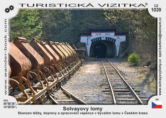 Turistická vizitka - Solvayovy lomy
