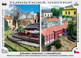 Turistická vizitka - Zahradní železnice Litoměřice
