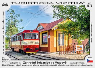 Turistická vizitka - Zahradní železnice Vracov