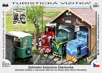 Turistická vizitka - Zahradní železnice Zásmucka