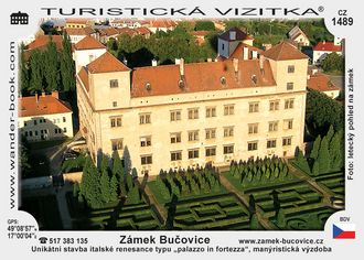 Turistická vizitka - Zámek Bučovice