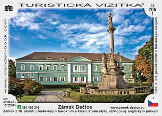 Turistická vizitka - Státní zámek Dačice