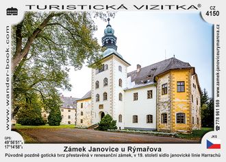 Turistická vizitka - Zámek Janovice u Rýmařova