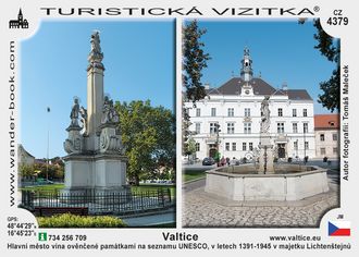 Turistická vizitka - Zámek Valtice