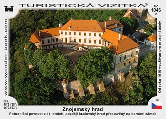 Turistická vizitka - Znojemský hrad - Zámek Znojmo