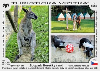 Turistická vizitka - Zoopark Horečky Ranč