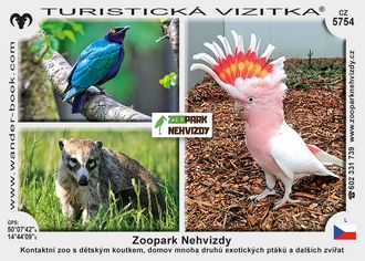 Turistická vizitka - Zoopark Nehvizdy