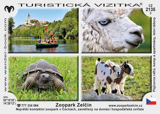 Turistická vizitka - Zoopark Zelčín